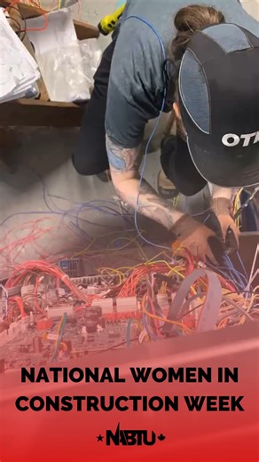 Women are breaking barriers, mastering the trades, and leading the way in construction. This week, we celebrate their contributions to our industry and our unions. #NationalWomenInConstructionWeek | North America's Building Trades Unions