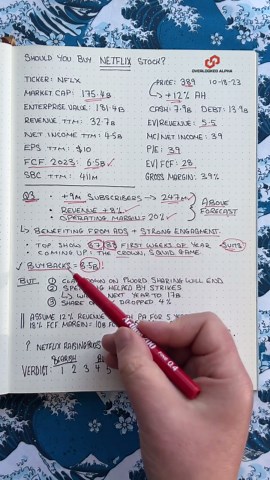 3-minute breakdowns: Netflix stock analysis: subscriber growth, revenue, and future outlook (October 2023)