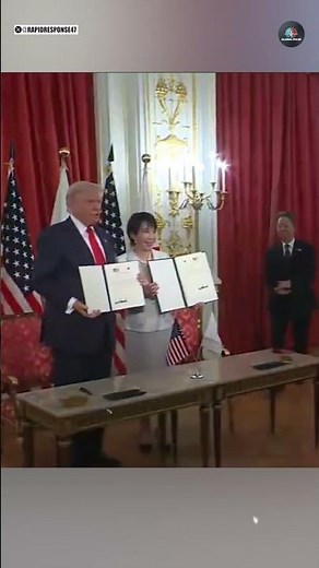 Trump Makes Groundbreaking Agreement With Japan, Signs Partnership in Rare Earths