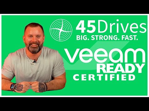 The Ultimate Storage for Veeam? 45Drives Unveils Certified Storage Servers