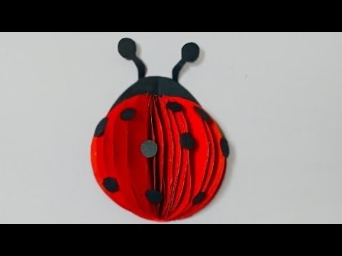Diy paper ladybug | Different and beautiful paper designs