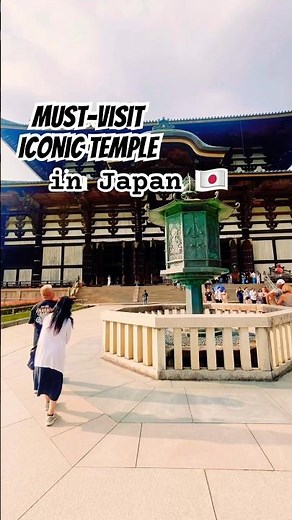 Grand Buddha Temple in Nara Japan | UNESCO Heitage Site in Nara Japan : Todaiji Temple