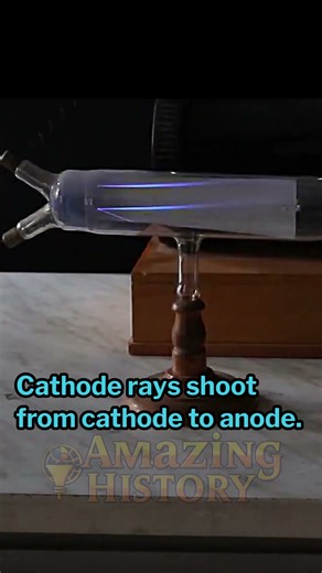 Cathode Rays Bend Like TV Beams #Physics #Science