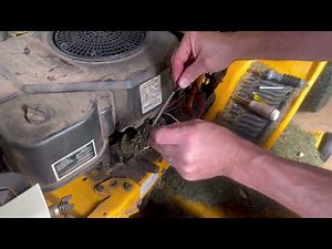 Cub Cadet 1517 Lawn Tractor Choke Control Cable Replacement