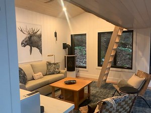 12 reactions | We are loving this beautiful & cozy space from @lodge_construction, featuring the Regency Contura RC500 gas stove. | Regency Fireplace Products | Facebook