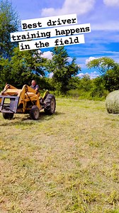 36 reactions · 7 comments | Too young for road driving, but outstanding in the field. Farm girl cred 101❤️ #muddytoesfarmllc #farming #makinghay #familyfarm #farmlife #homesteading #tractor #fordtrucks #farmkids #FarmGirlPower | Muddy Toes Farm LLC | Facebook