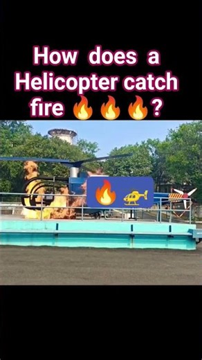 How does a helicopter catch fire #fire 🔥#firefighter 🧑‍🚒#simulator #firefighting #shortvideo ...