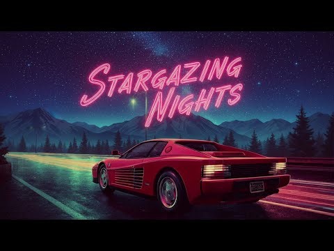 music for stargazing nights | dreamy synthwave chillsynth