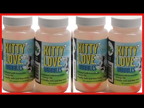 Quality product - Kitty Love - 4 oz | Catnip Bubbles for Cats (2 Pack)