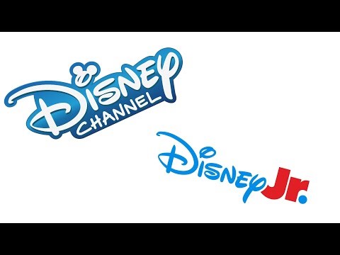 Logo history 1 Disney Channel/Disney jr
