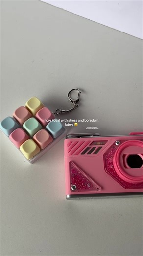 Cute Fidget Keychain for Stress Relief Anywhere