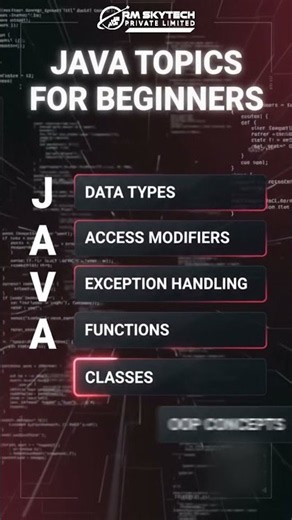 💻 Learn Java for Beginners at RM Skytech 🚀 | Start Your Coding Journey | Puducherry