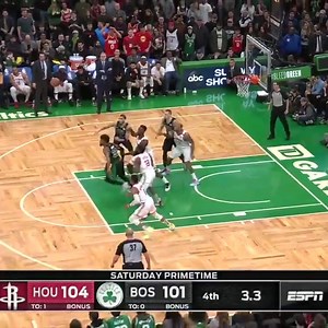 This sequence is WILD 😮 Jayson Tatum missed the FT perfectly and Jaylen Brown forced OT for the Boston Celtics. | NBA on ESPN