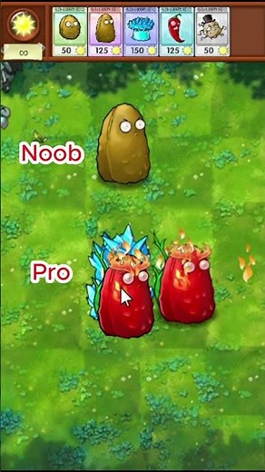 PVZ Noob vs Pro Plants Showdown – Insane Power Upgrade!