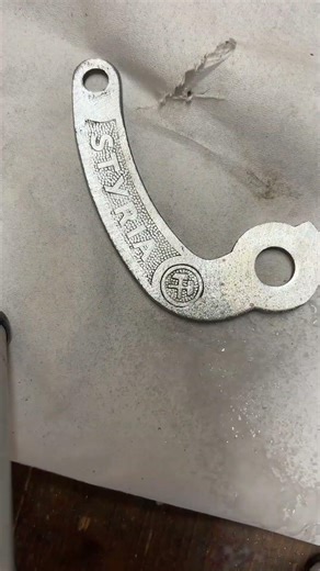 Restoring a rusty bike brake arm 1953 Ladies Bike