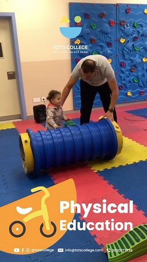 Developing our little tots gross skills like pushing is very important because gross motor skills involve the big muscles of the body, like those in the arms, trunk, and legs. The more toddlers have a chance to use those big muscles, the stronger they get. ☎ For more info please get in-touch: 01113800800 - 01120777738 - 01119900900 #preschool #preschoolteacher #preschooler #preschoolactivities #totscollege #art #playroom #kids #toddlers #playing #StoryTime #surprise #preschooler #totscollege #Ob