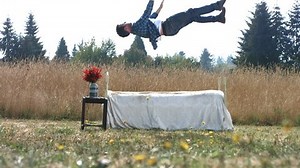 Man Falling Onto Bed Field Slow Stock Footage Video (100% Royalty-free) 4746185 | Shutterstock