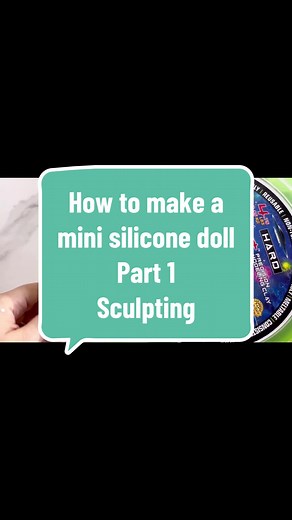How to Make a Mini Silicone Doll - Part 2 Coming Soon 🩷