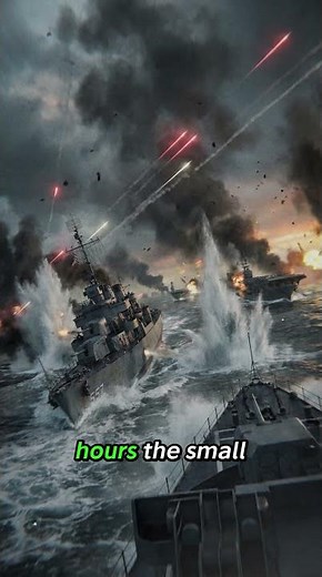 When 5 Imperial Battleships Trapped 1 Destroyer – This Changed #wwii #ww2