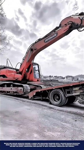 Excavator 22 Ton Self - Unloading Machine Innovation for Ramp Free Site Access