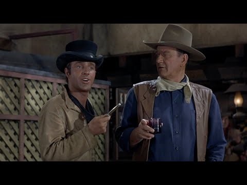 El Dorado (1967) - John Wayne, Robert Mitchum | "I am not your son! " | Classic Western
