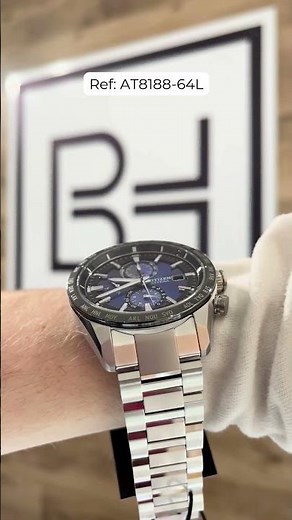 CITIZEN Attesa Eco-Drive Chronograph Super Titanium Blue