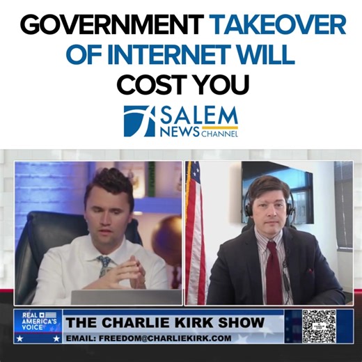 FCC Commissioner Nathan Simington joins Charlie Kirk to discuss the drawbacks from the federal government taking over construction of internet lines/etc... WATCH The Charlie Kirk Show weeknights 7pm ET/4pm PT on SNC, the SNC App, & NOW on Sling TV | Salem News Channel