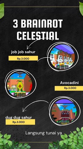 langsung tunai atau pakek token ya