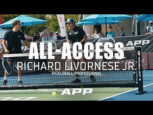 Meet the APP’s Most Electric Pro Pickleball Player | All Access: Richard Livornese Jr | APP Tour