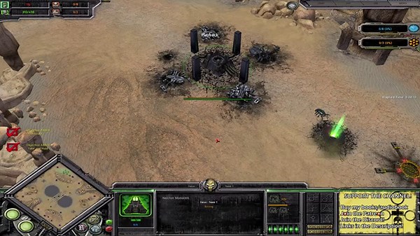 Dawn of War Unification: 1 vs 1 Tyranids (Grindan) vs Necrons (Focus)