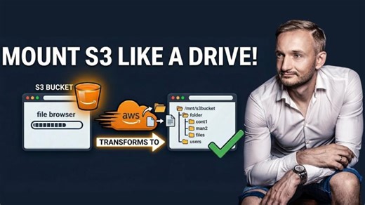 AWS S3 - Mount it like a drive with S3 Files | Łukasz Kallas
