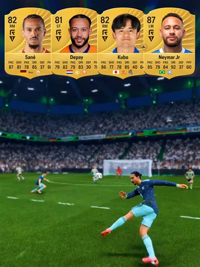 Neymar x Depay x Kubo x Sané Gameplay EA FC 26