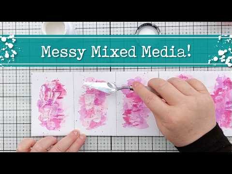 How to Use Inks to Create Energetic Mixed Media Backgrounds for Cards and More! [2026/059]