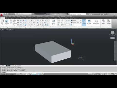 The TAPER FACES Command - AutoCAD