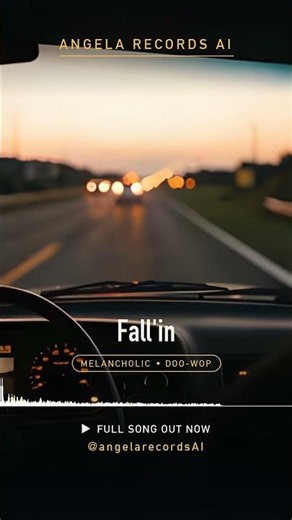 Fall'in 🎵 Melancholic AI Doo-Wop #Shorts