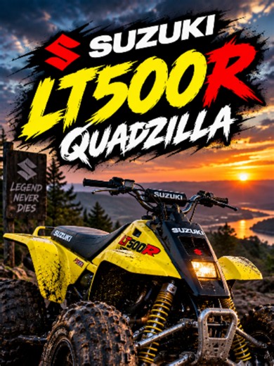 Suzuki LT500R Quadzilla 500: Why it terrified riders