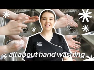 HOW TO HAND WASH PROPERLY | episode one - nursing 101