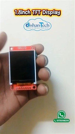 1.8 Inch TFT Display #shorts #display #project #robotics