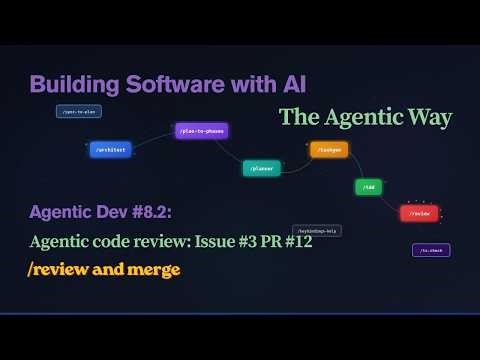 Agentic Development with TDD 8.2: Invoke review skills and handle the pr comments and merge the PR