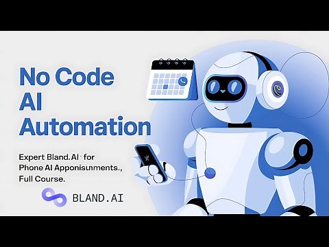 No Code AI Automation Complete Bland.ai Course | AI Phone Calls & Appointment Management