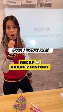 Recap Grade 7 history gen alpha style #ontarioteacher #teacher #engaginglessons