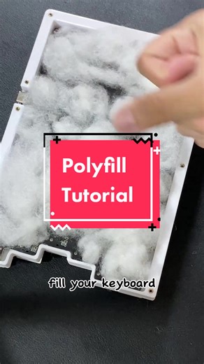 I personally like this mod, even though it slightly dims my rgb lighting. But what do you think about the polyfill mod? Specs: Sinc keyboard v1, lubed gateron yellow and tealios v1, bee keycaps. I added the keycaps to my storefront if you're interested in buying them! #keebtok #customkeyboard #keyboardmods #budgetkeyboard #mechanicalkeyboard