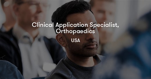 Clinical Application Specialist, Orthopaedics | Sectra