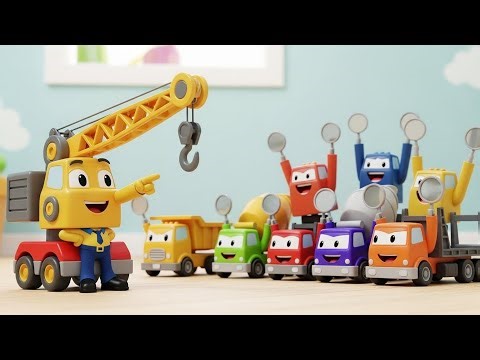 The Great Construction Toy Escape! || kids cartoon