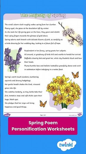 🌍 Earth Day Poetry for Kids | Inspiring Young Learners ✨