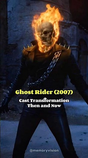 Ghost Rider (2007) - Amazing Cast Transformation Then and Now