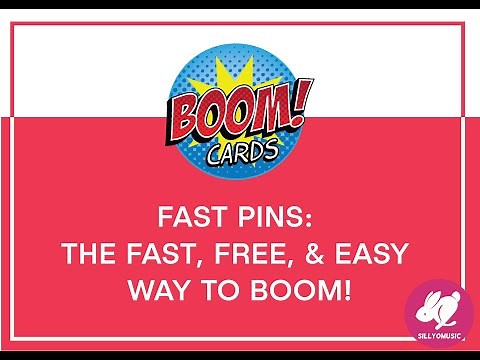 How to use Fast Pin with Boom Cards in Boom Learning