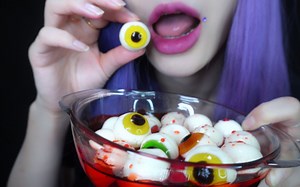 [TORYSMR] 紫色魔女的万圣节大餐 👁️👁️-TORYSMR-TORYSMR-哔哩哔哩视频