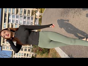 4K 美女模特,美腿美胸,街拍模拍,모델,직캠,beauty,women,girl,legs,breast,street,fancam,model,ノーブラ