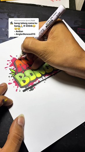 Membalas @@ardi_阿迪安 thankyou supportnya abangku #graffiti #graffitistyle #graffititutorial #graffitiartist #foryoupage